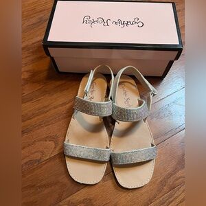 Girls Cynthia Rowley bling sandals
